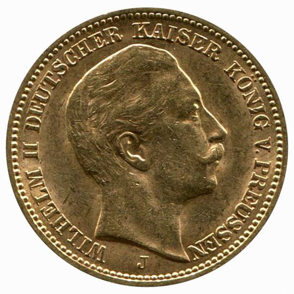 Bild von 20 Mark Preussen Wilhelm II - diverse