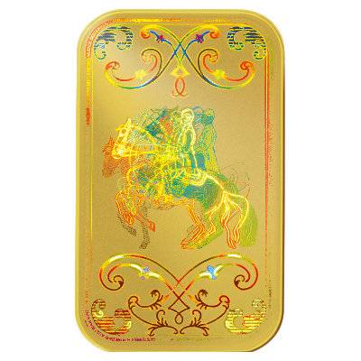 Bild von 1 g Kinebar Goldbarren - Münze Österreich