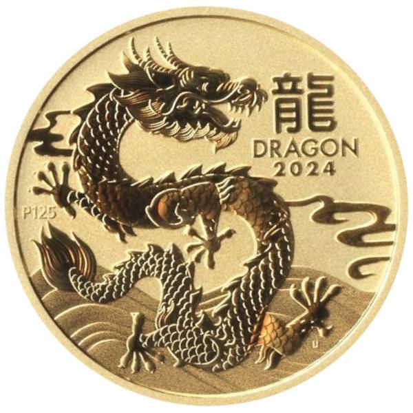 Bild von 2 oz Lunar III - Drache 2024