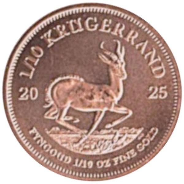 Bild von 1/10 oz Krügerrand Gold - 2025