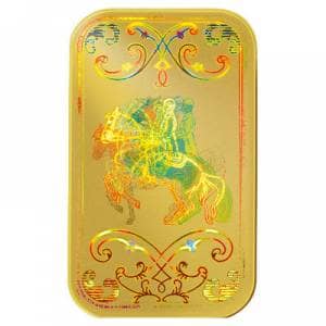 Bild von 1 g Kinebar Goldbarren - Münze Österreich