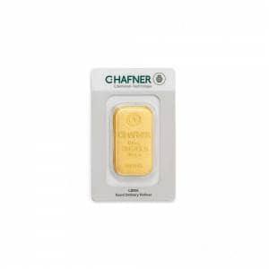 Bild von 100 g Goldbarren - C.HAFNER gegossen