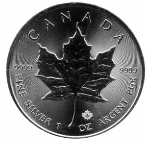 Bild von 1 oz Maple Leaf Silber - 2017