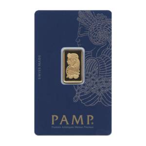 Bild von 2,5 g Goldbarren - Pamp Suisse