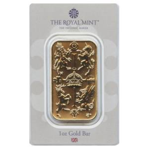 Bild von 1 oz Goldbarren- The Royal Mint - Coronation Celebration