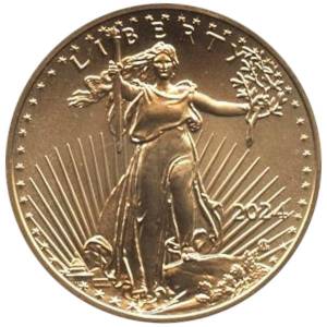 Bild von 1/4 oz American Eagle Gold 2024