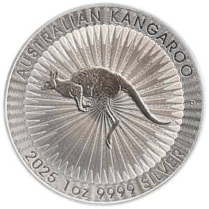 Bild von 1 oz Kangaroo Perth Mint Silber - 2025 - 19% MwST
