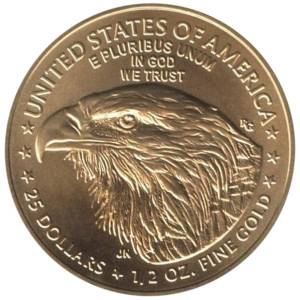Bild von 1/2 oz American Eagle Gold 2025