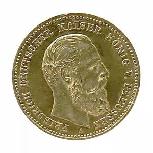 Bild von 10 Mark Preussen Friedrich- 1888 A